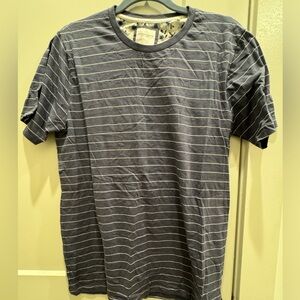 Denim and Flower stripped shirt